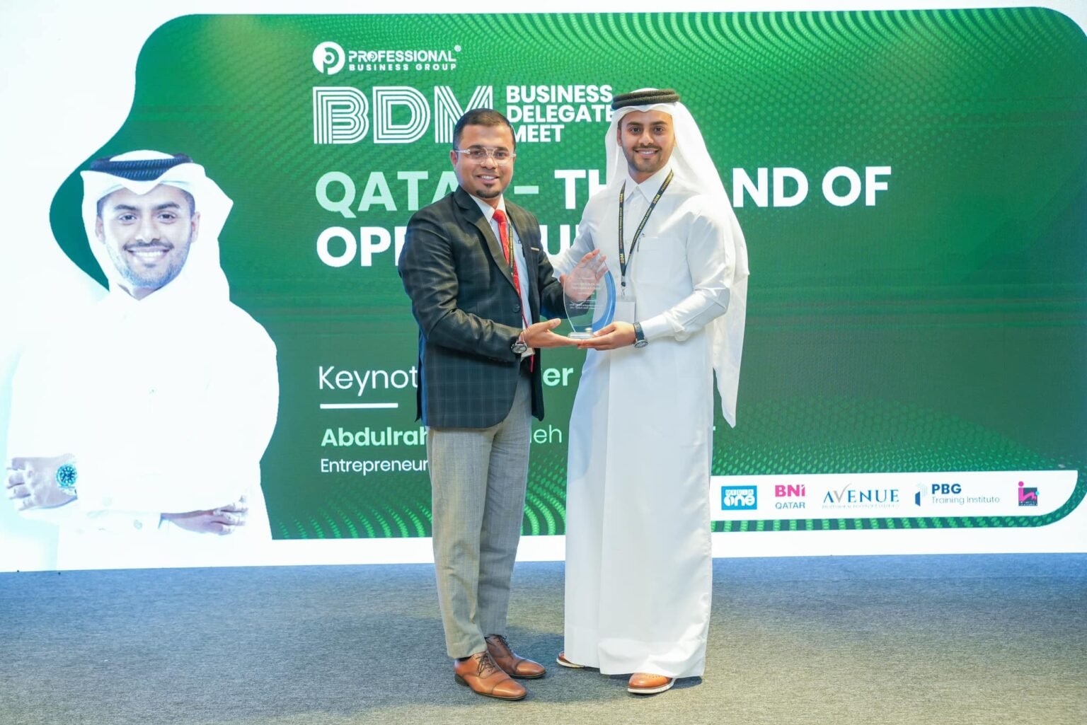 Award presentation