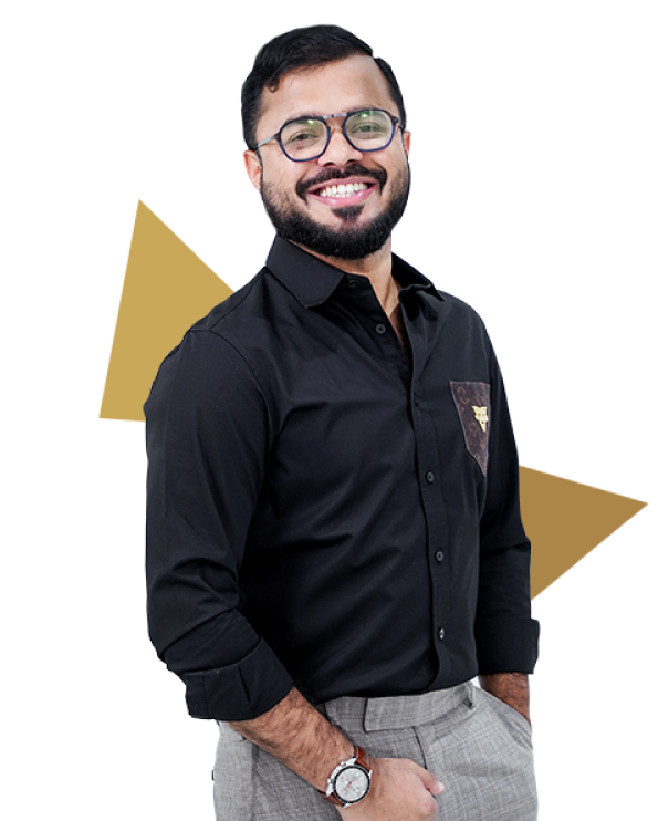 Ali Hassan in black shirt